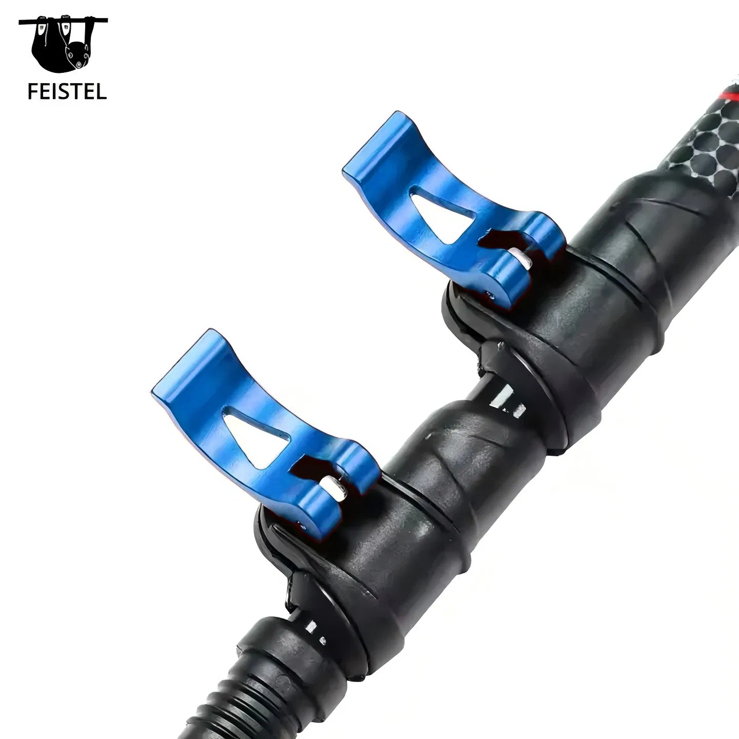 High Quality Anti Shock EVA Telescopic Fiber Aluminum PP Handle Extendable Carbon Trekking Pole
