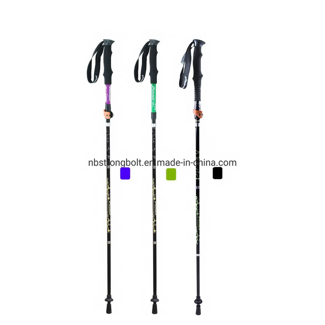 Outdoor Hiking Sticks Folding Trekking Poles