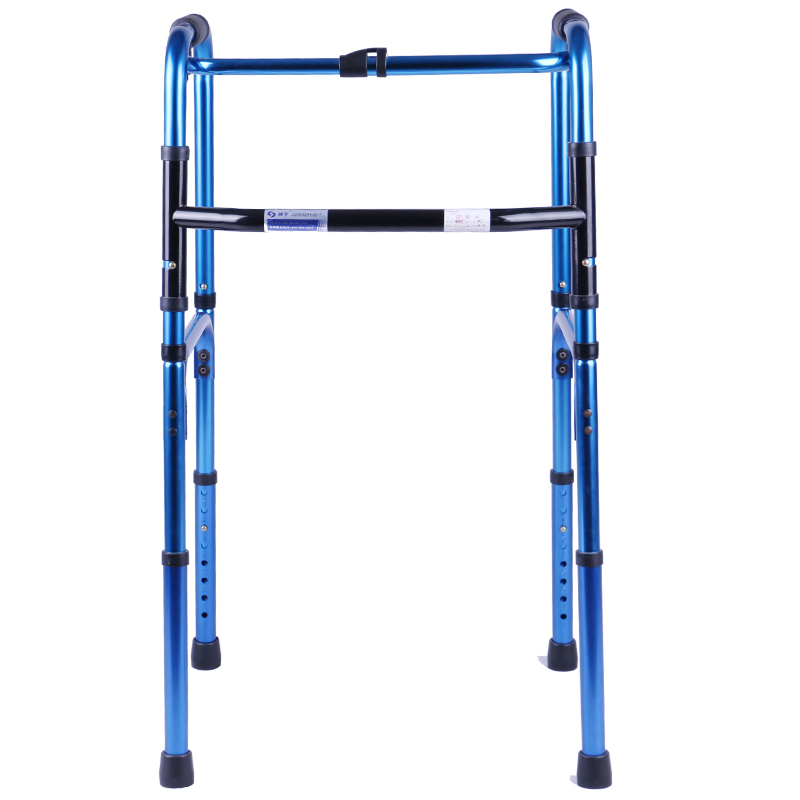 Reliable Folding Mobility Walker for Elderly Rehabilitation and Home Use