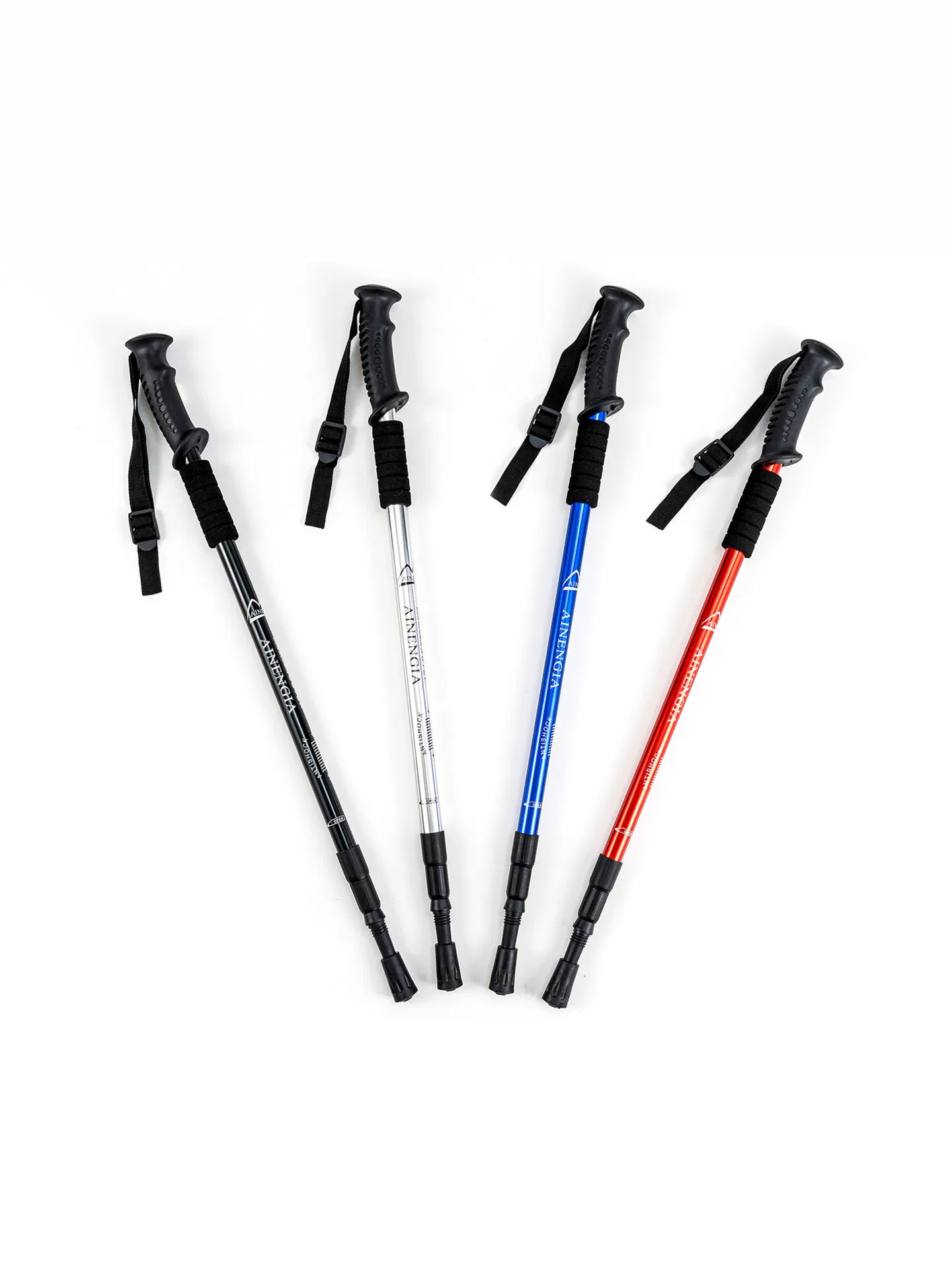 Compact Custom Foldable Aluminum Hiking Poles for Backpacking