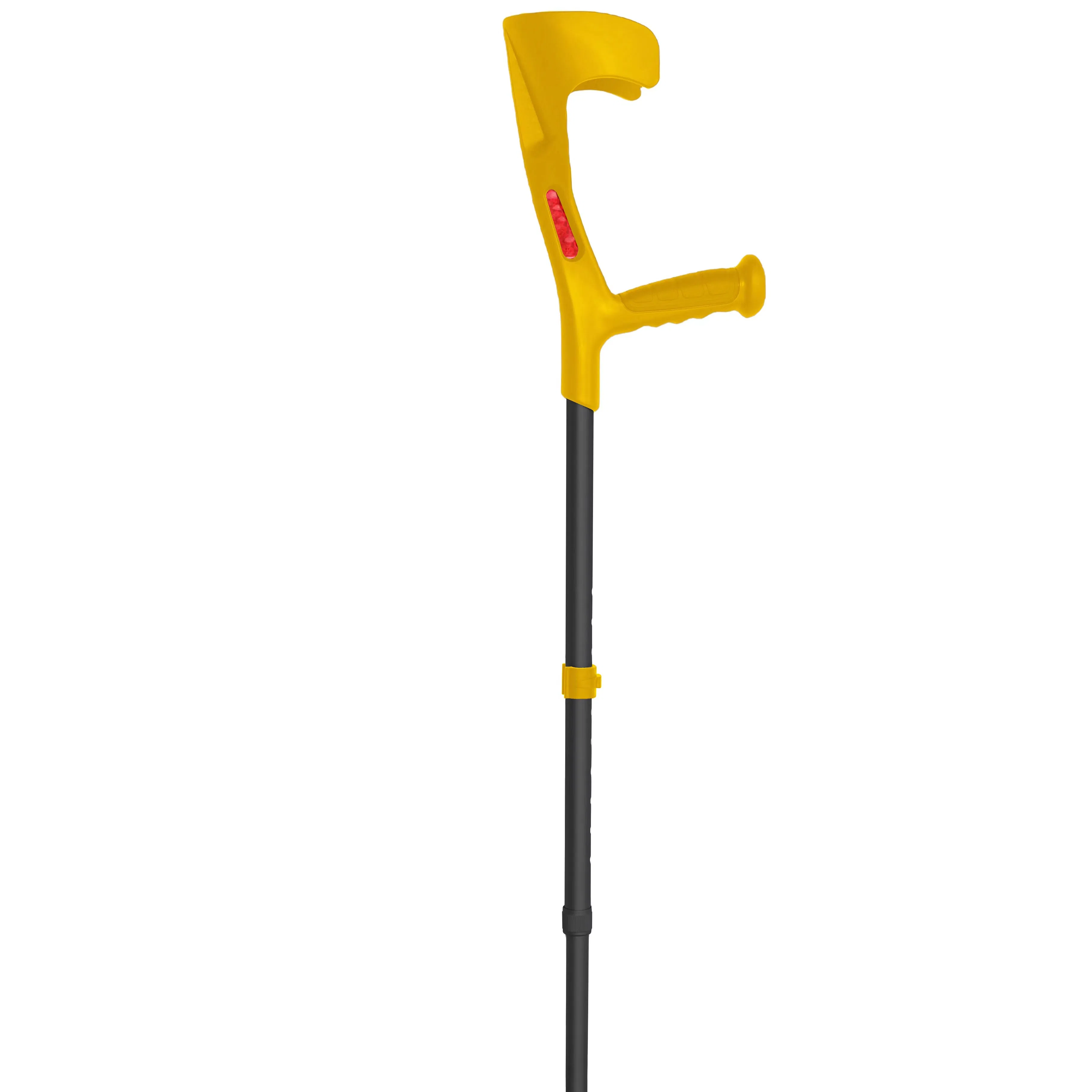 Lightweight Youth Aluminium Telescopic Medical Crutches for Adult and Kids Adjustable Hand Grip and Length Lightweight Durable Aluminum