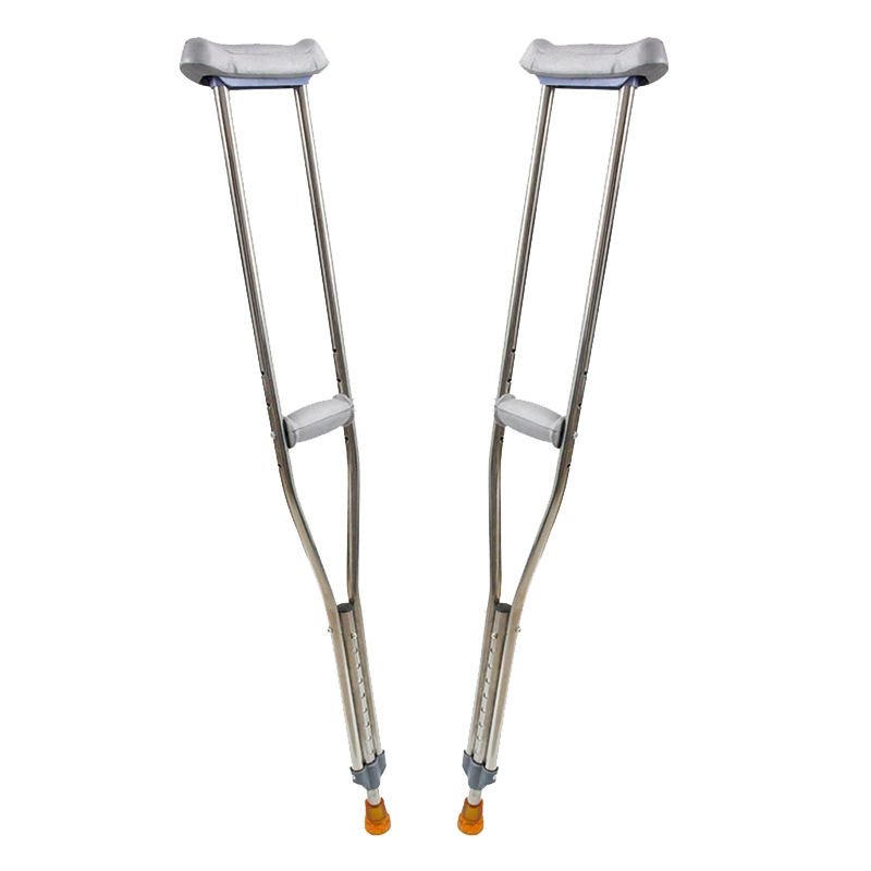 Medical Rehabilitation Device Adult Underarm Adjustable Height Crutches