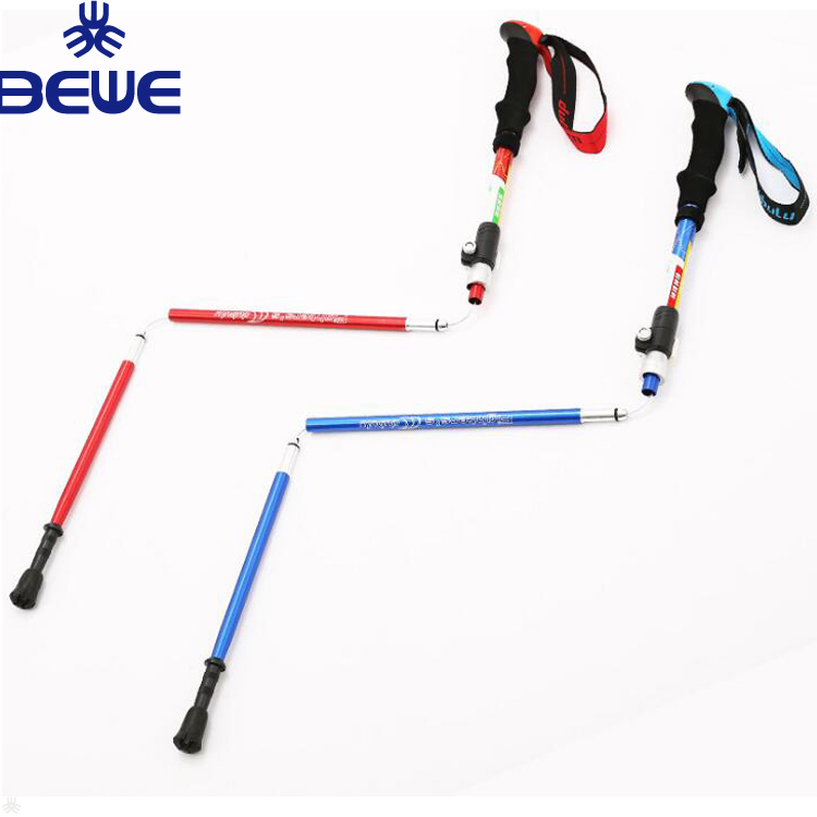 OEM Accepted Wholesale Carbon Fiber Light Adjustable Trekking Poles