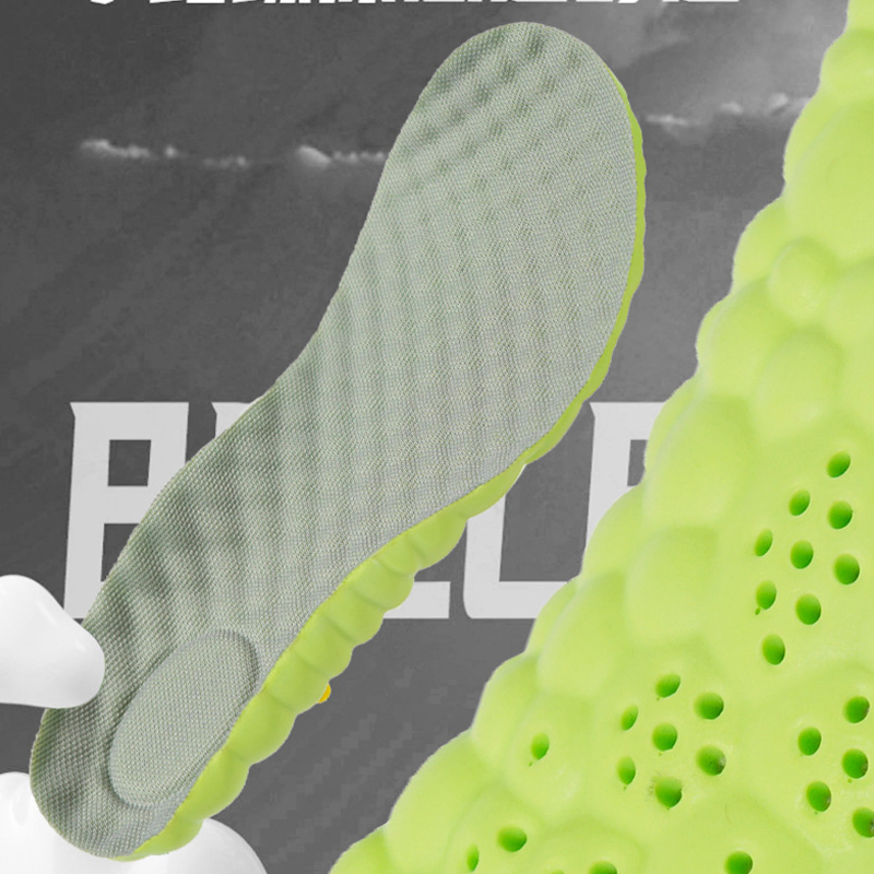 PU Foam Insoles Shoe Insoles for Men &amp; Women Comfortable Sports Shoe Inserts for Shock Absorption and Relieve Foot Pain