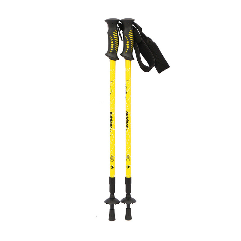 High Quality Foldable Trekking Poles Aluminium Alloy Nordic Walking Sticks Walking Poles Alpenstock