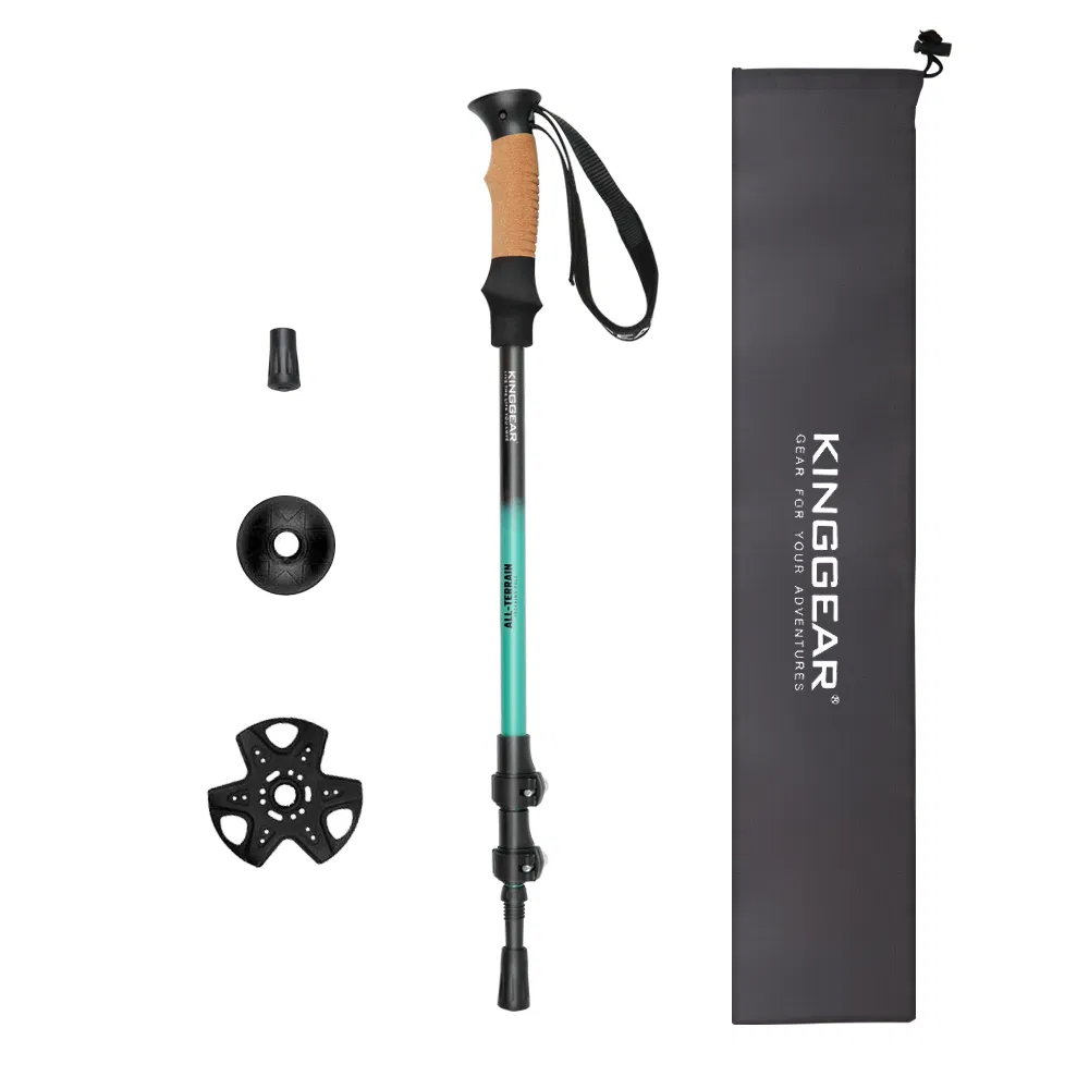 Outdoor Telescopic Walking Sticks Ultralight Folding Aluminium 7075 Nordic Hiking Trekking Pole