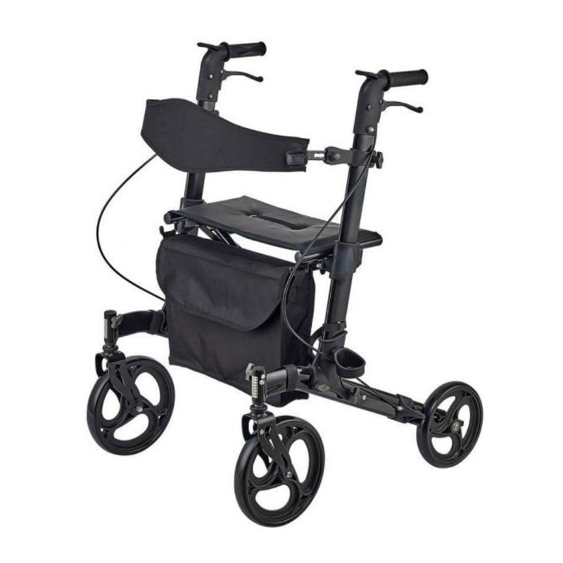 Adjust Handle Height Senior Outdoor Rollator Heavy Duty Walking Aid Cart