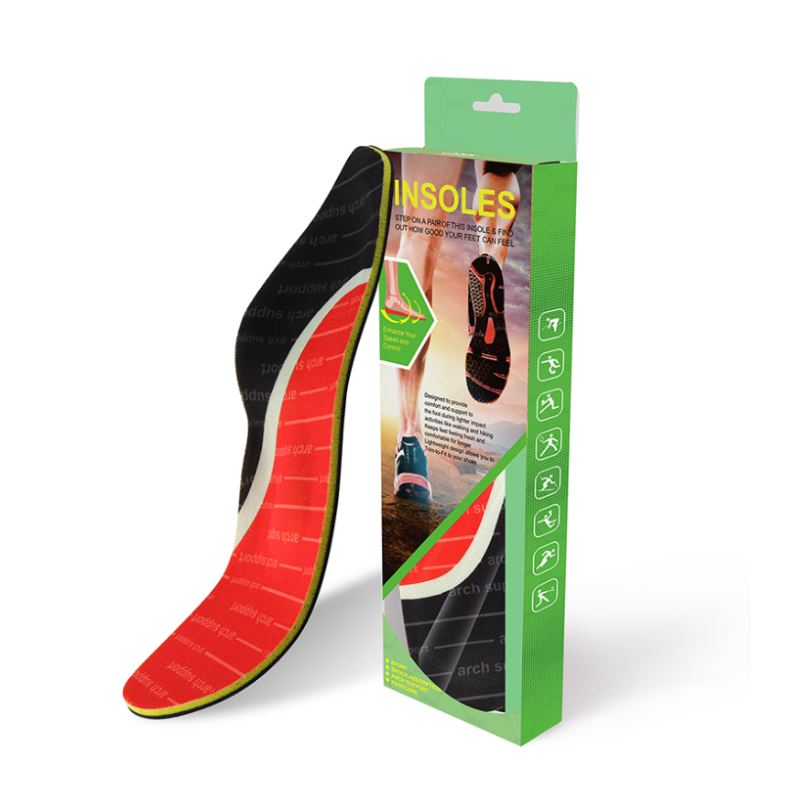 Joghn EVA Hard Orthotics Flat Feet Insoles for High Arches Insoles