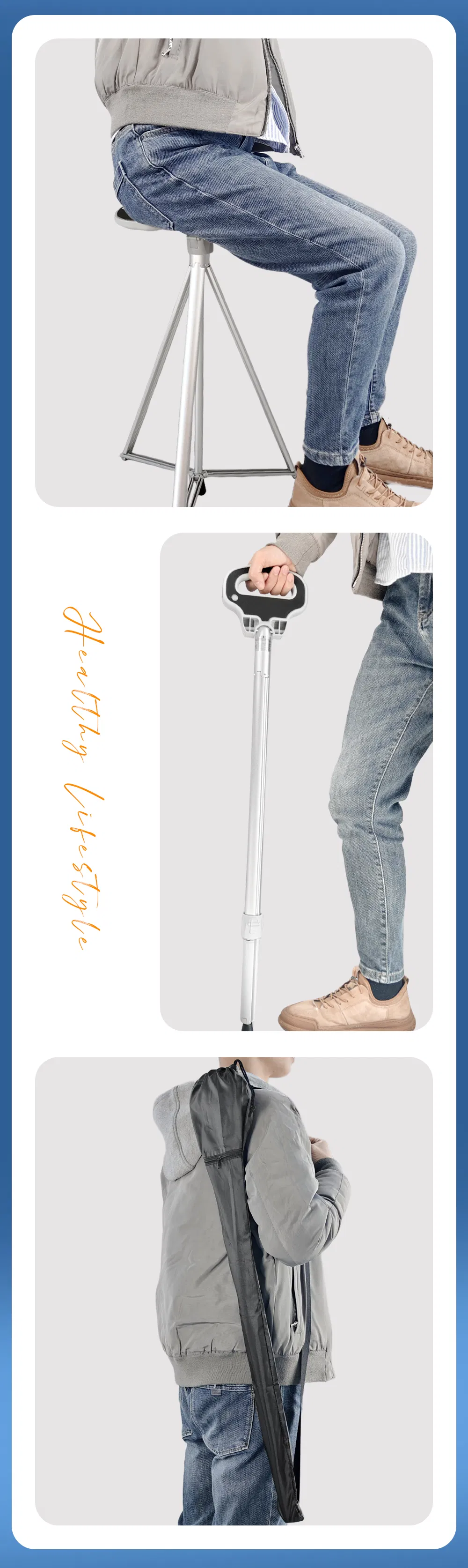 Crutch Stool Detail 5