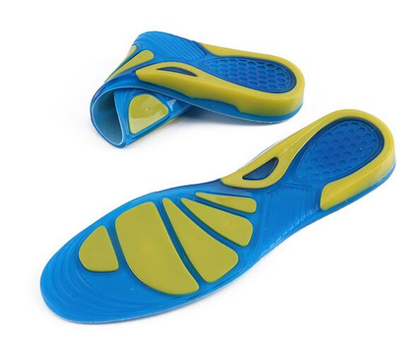 Gel Thick Soft and Comfortable Sport Full Size Insole for Shock Absorption