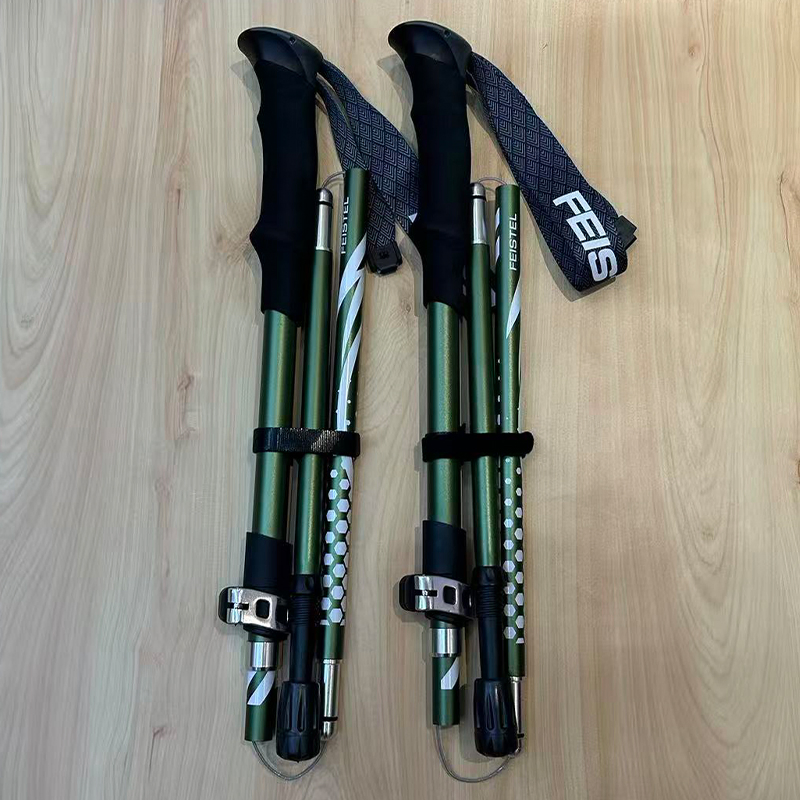 Hot Sale Hiking Camping and Outdoor Adventures Waterproof Foldable Trekking Poles