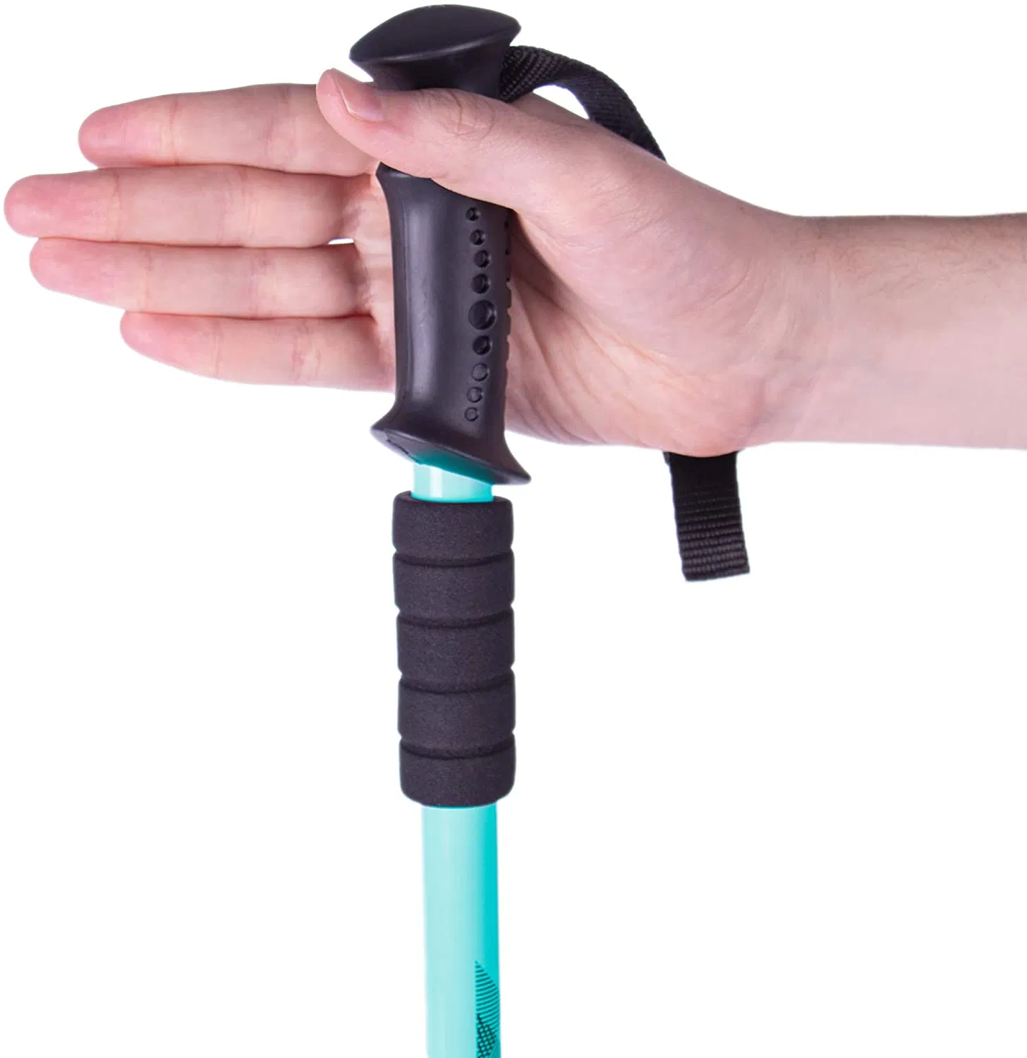 Light Aluminum Telescopic Anti Shock Hiking Pole Nordic Walking Sticks Trekking Poles