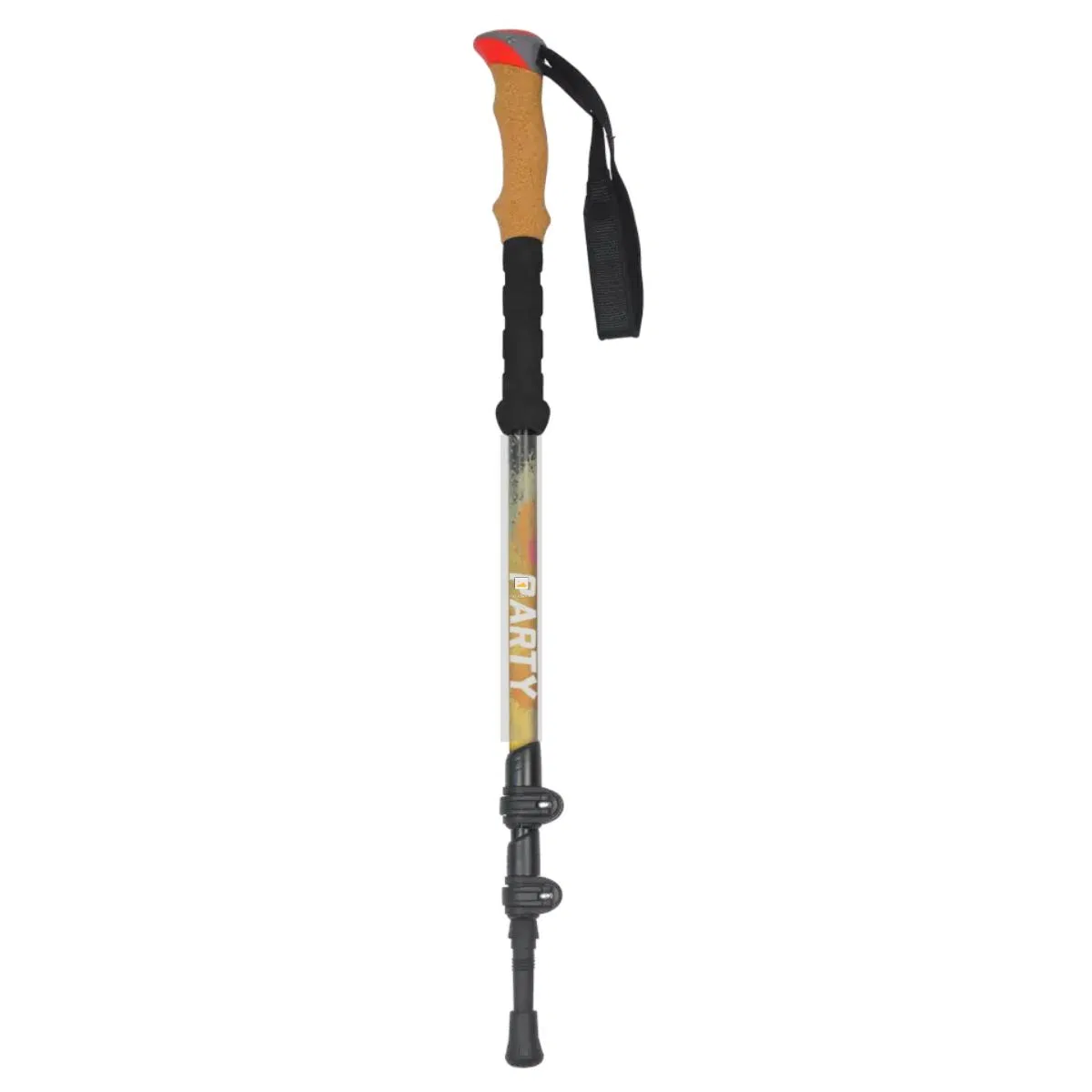 Outdoor Ultralight Mountain Telescopic Walking Sticks Ultralight Carbon Fiber Folding Aluminium 7075 Nordic Hiking Trekking Pole