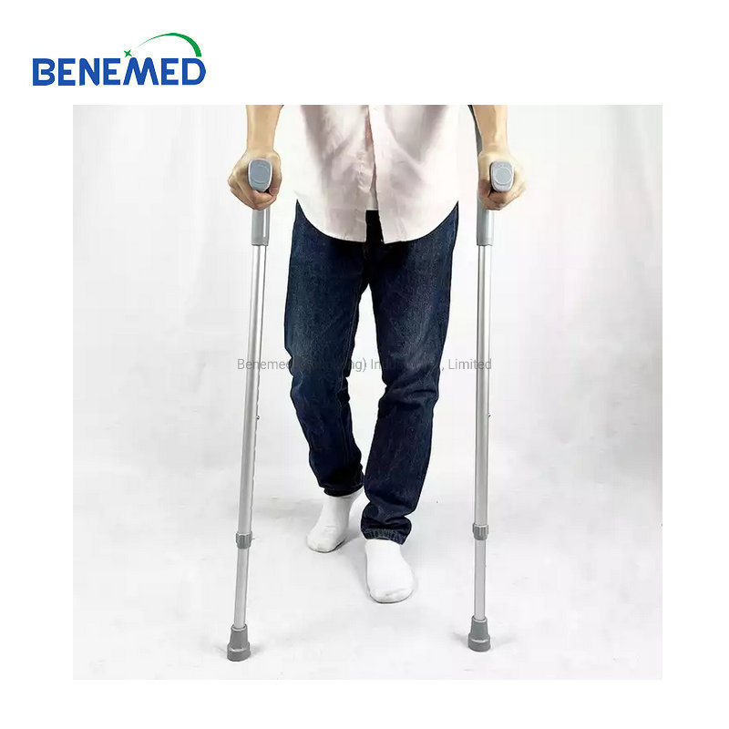 Medically Adjustable Aluminum Forearm Walking Elbow Crutches