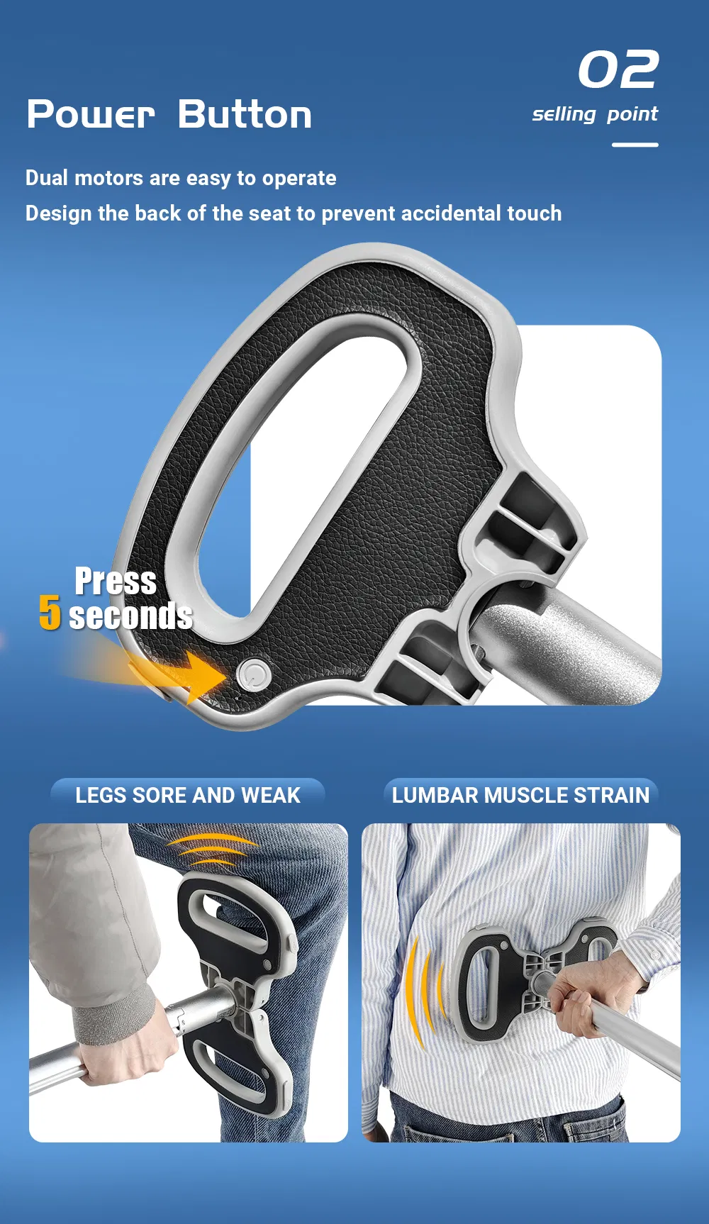 Crutch Stool Detail 3