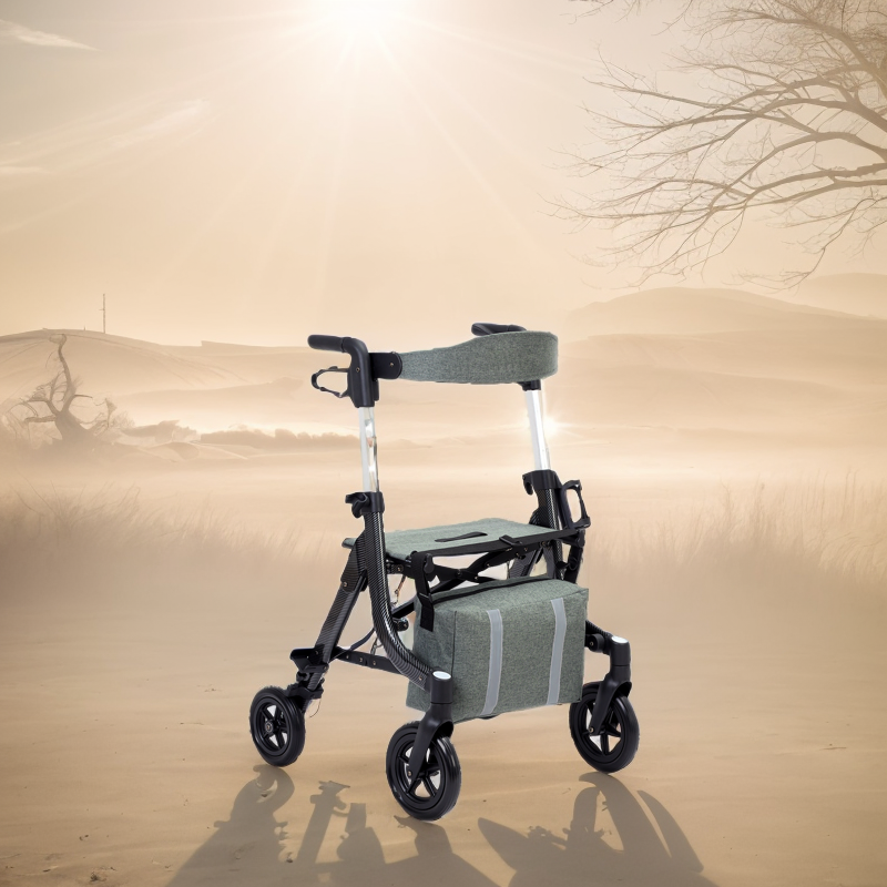 Durable Aluminum Rollator Walker for Seniors, Easy to Use