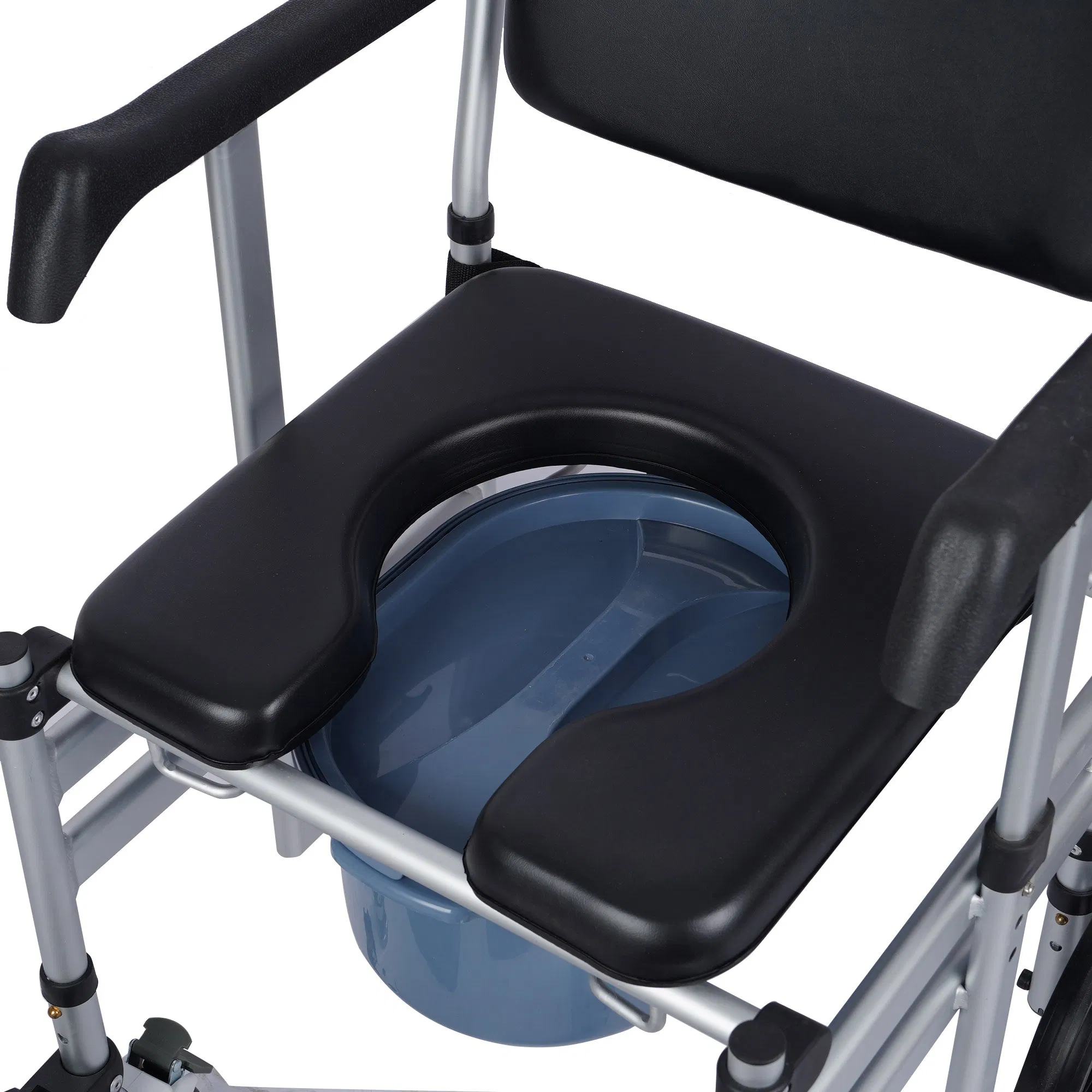 Ergonomic Walking Aids with Wheel and Folding Rollator Walker Features