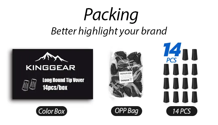 Nordic Walking Rubber Pads 2