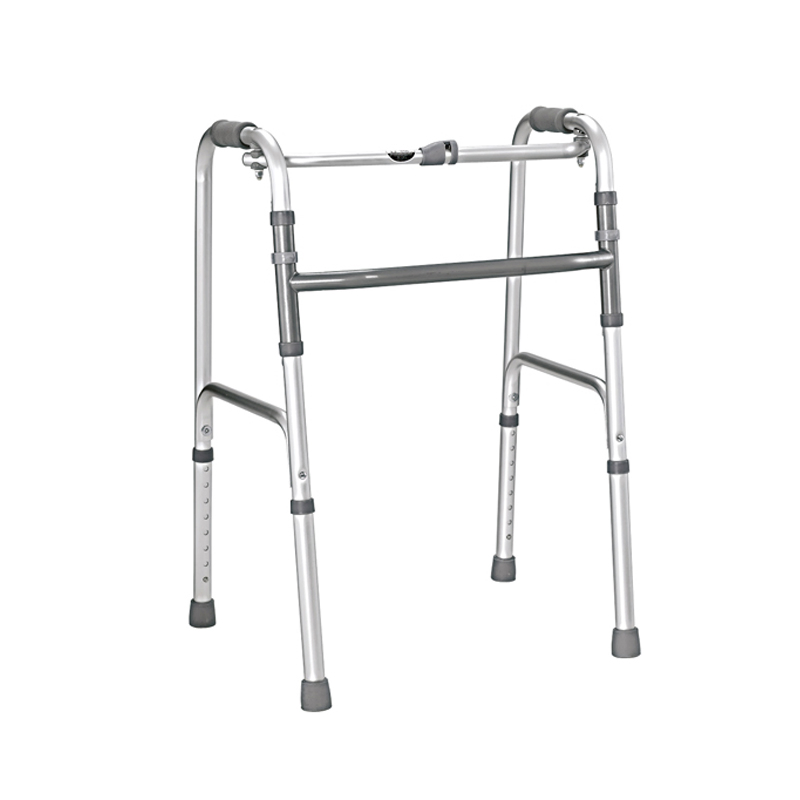 Steel Frame Mobility Folding Adjustment Height Walker