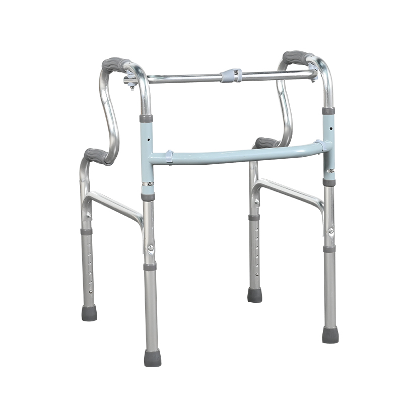 Factory Direct Sale Walker Folding Mobility Aid Frame Walking Aids for Adults and Elderly People