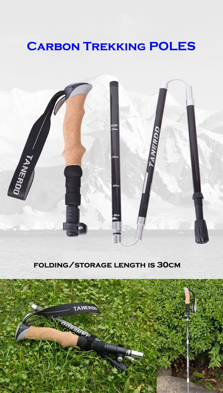 Carbon Fiber Trekking Pole 1