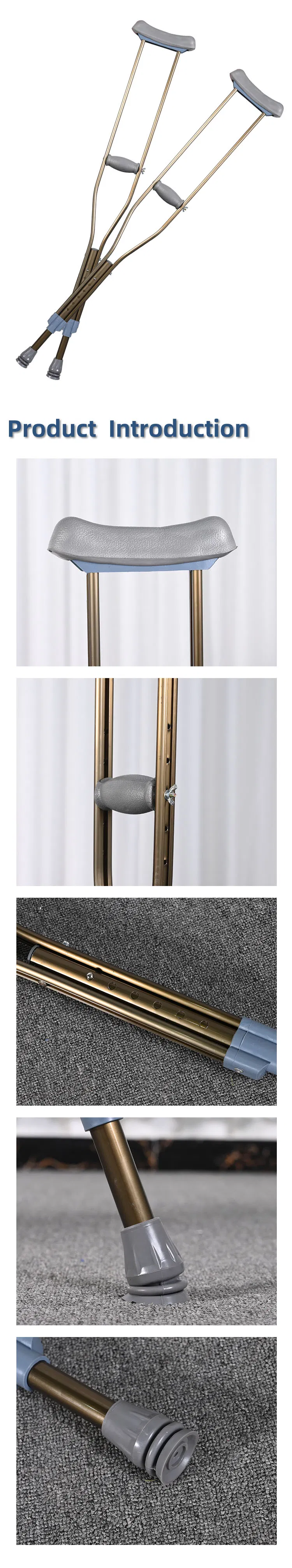 Medical Adjustable Underarm Crutch Detail 3