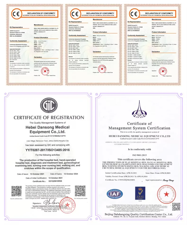 Medical Certifications