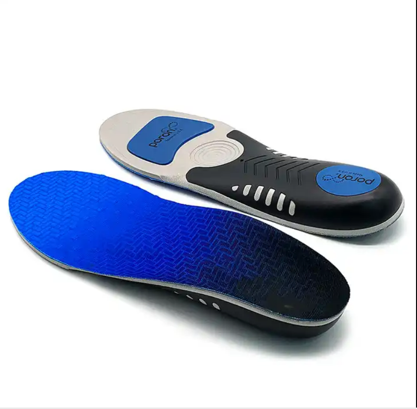 Custom High Arch EVA Sport Orthopedic Insoles Shock Absorption &amp; Breathability Comfortable for Active Lifestyle