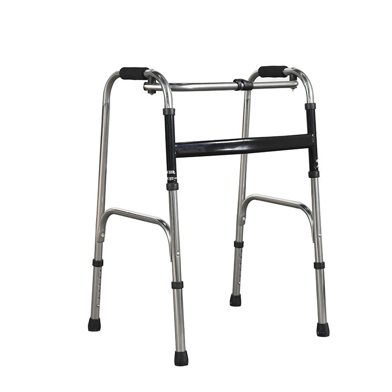 Factory Direct Sale Walker Folding Mobility Aid Frame Walking Aids for Adults and Elderly People