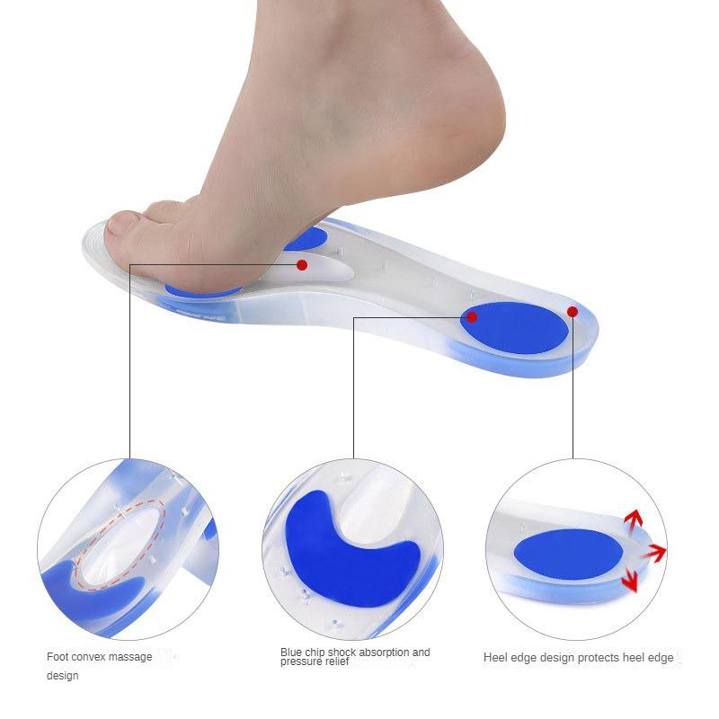 Factory Direct Sales Orthotic Insole Making Machine Plantar Fasciitis Insoles for Men Women Arches Support Orthotics Insole Orthopedic for Sport Shoes