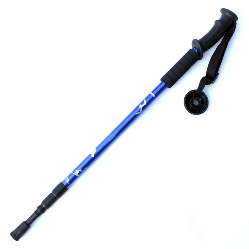 Feistel 6061 Aviation Aluminum Telescoping Hiking Outdoor Portable Nordic Walking Pole Ultralight Trekking Poles