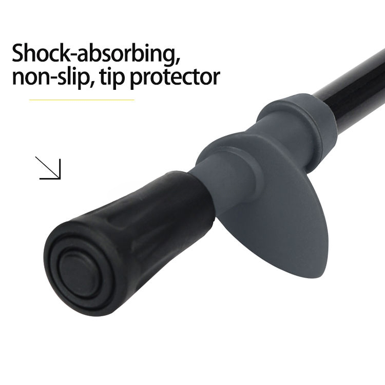 Lightweight Telescopic Anti-Shock Carbon Fiber Trekking Pole for Hiking