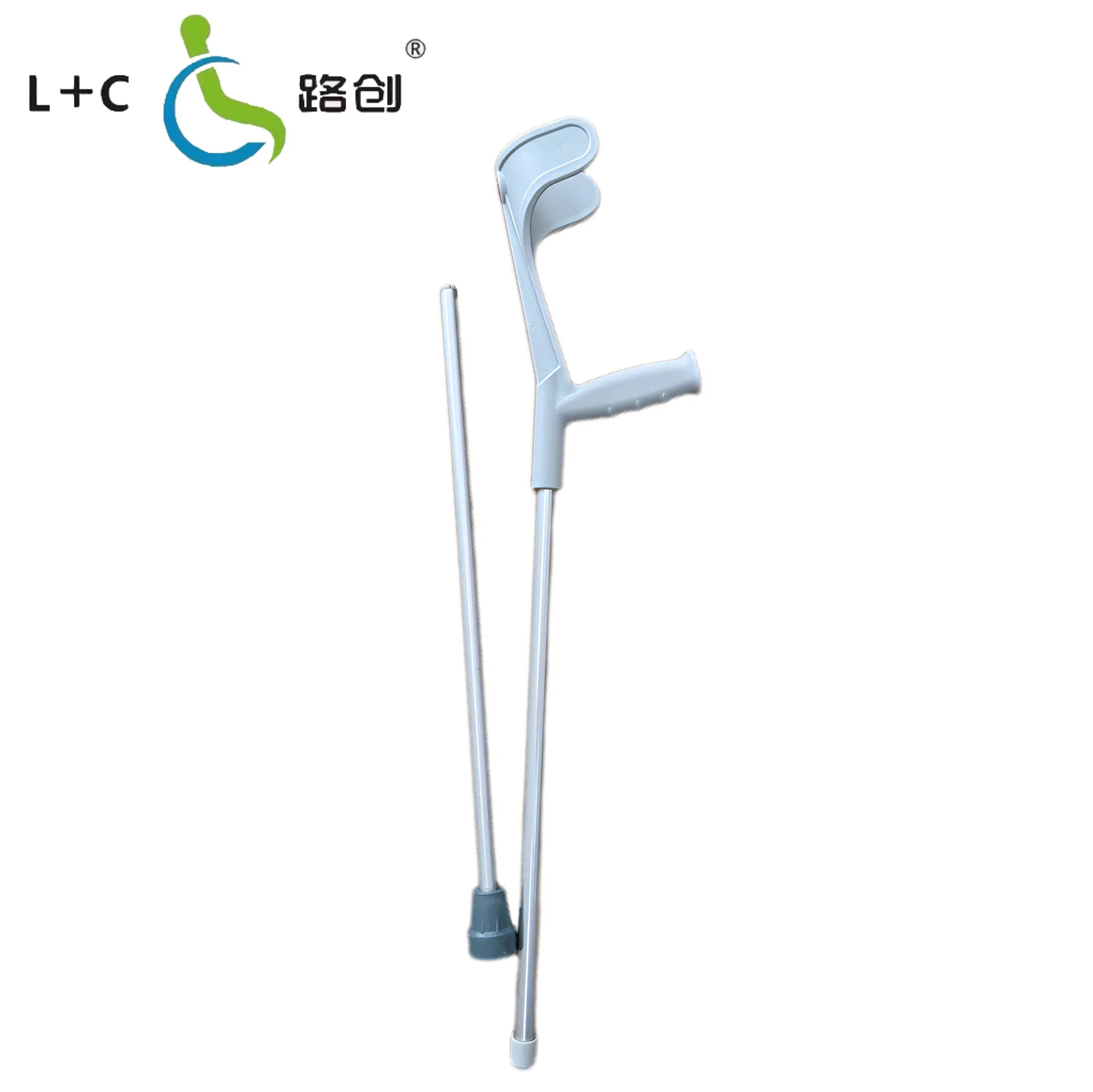 Medically Adjustable Aluminum Forearm Elbow Crutch for The Elderly