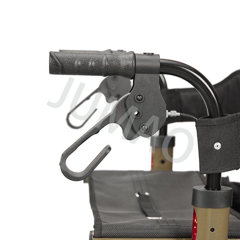 Lightweight Folding Aluminum Walker for Senior Mobility Assistance