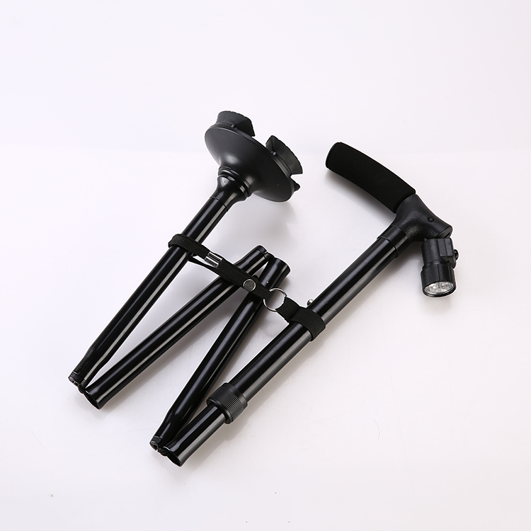 Wholesale Product Walking Stick Adjustable Folding Smart Cane