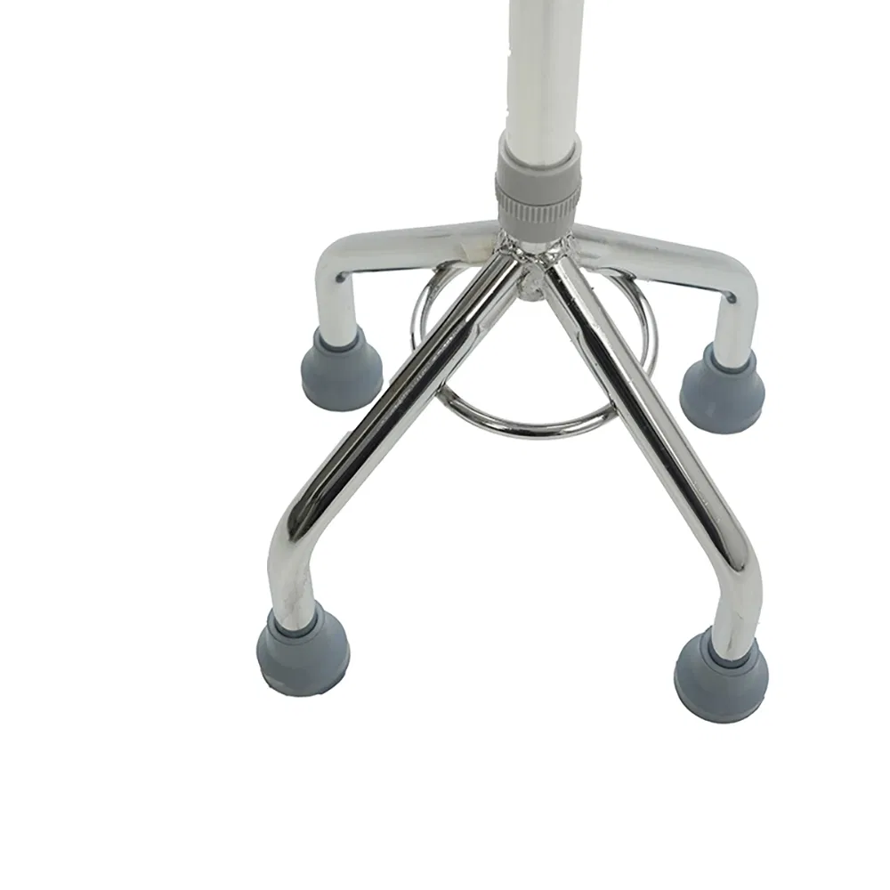 Adjustable Quadruple Cane Aluminum with Ergonomic Grip Design