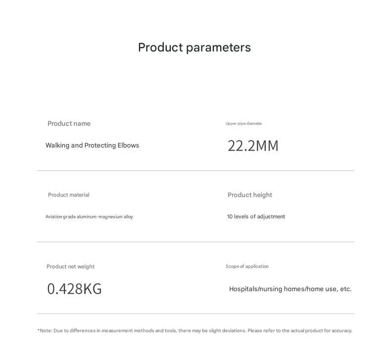 Walking Forearm Axillary Elbow Crutches