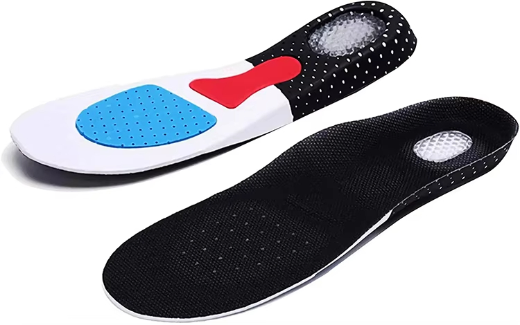 Custom Logo Silicone Gel Insoles Orthotic Arch Support Sport Breathable Honeycomb Insole
