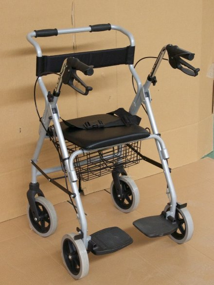 Brother Medical Heavy Duty Aluminum Rehabilitation Therapy Rollator