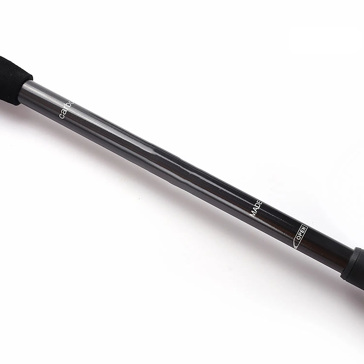 New Carbon Fiber Three-Section External Locking Trekking Pole