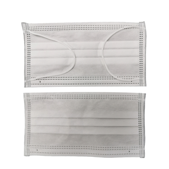 Nelson Certified Disposable Clinic Surgery 99% Filtration White Facial Mask of Polypropylene 3 Layers