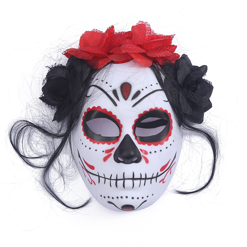 Halloween EVA Skull Mask Party Makeup Ball Dress up Festival Props