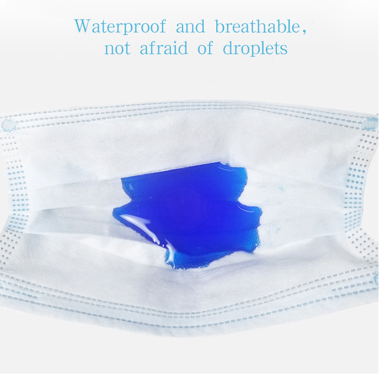 Disposable Masks, 3-Layer Anti Dust Breathable Disposable Earloop Mouth Face Mask