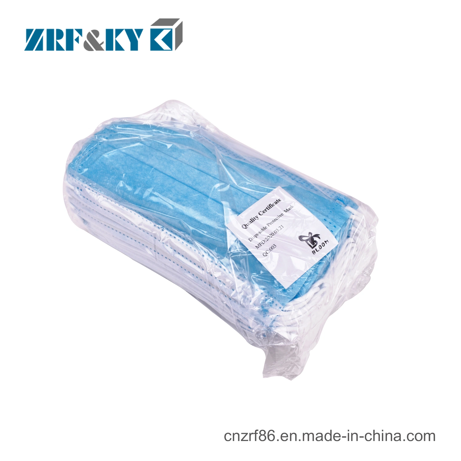 Disposable 3-Ply Non-Woven Earloop Non-Surgical Protective Face Mask