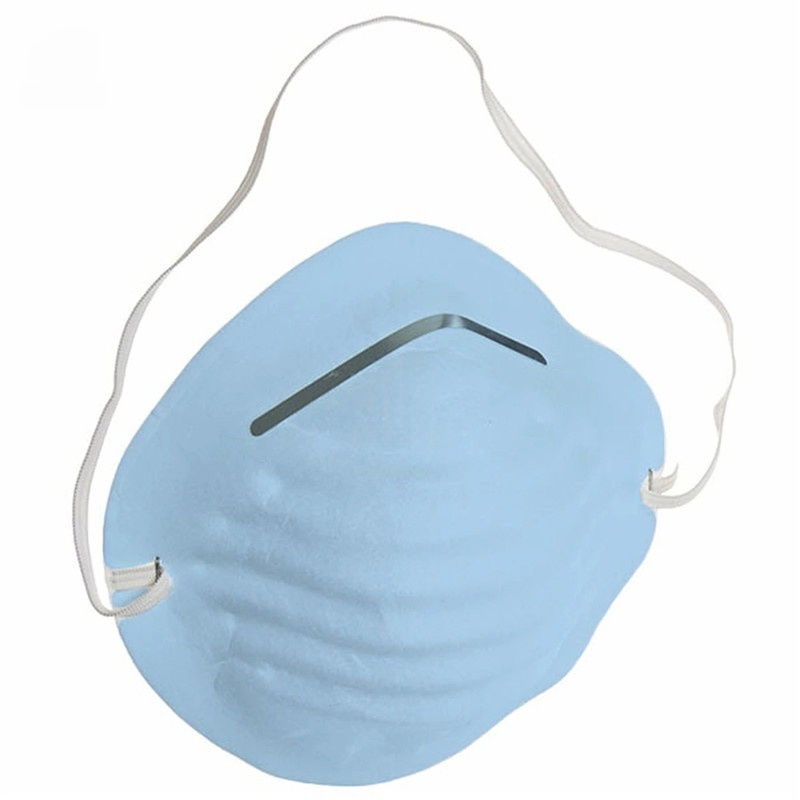 Disposable Dust Mask with Two-Strap Cup Style Design