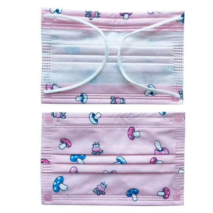 CE Disposable Printed Funny Patterned Cute Kids Half Surgical Anti Virus Child Infant Medical Children Cartoon Pediatric Facial Face Masks with a Pattern