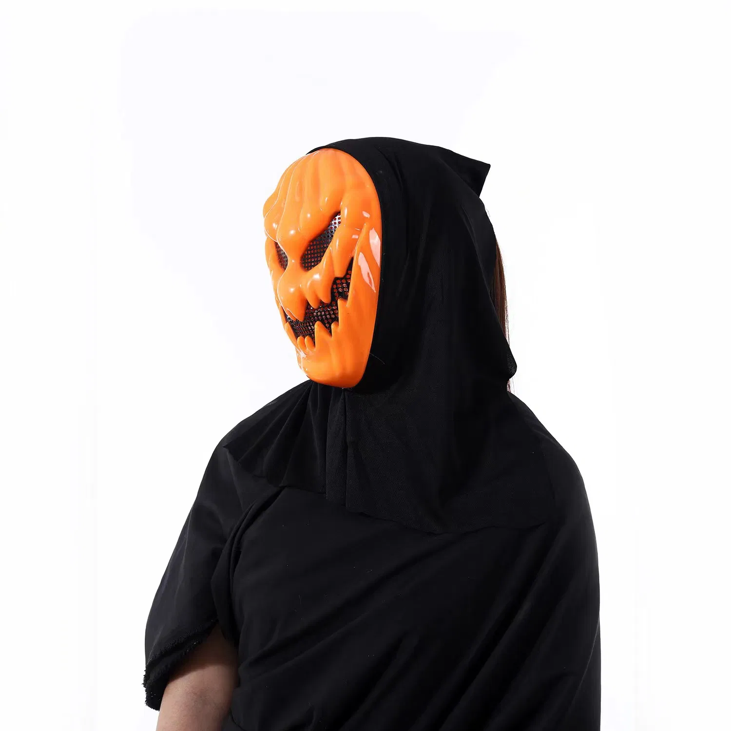 Party Horror Pumpkin Halloween Scary Masks for Women Men
