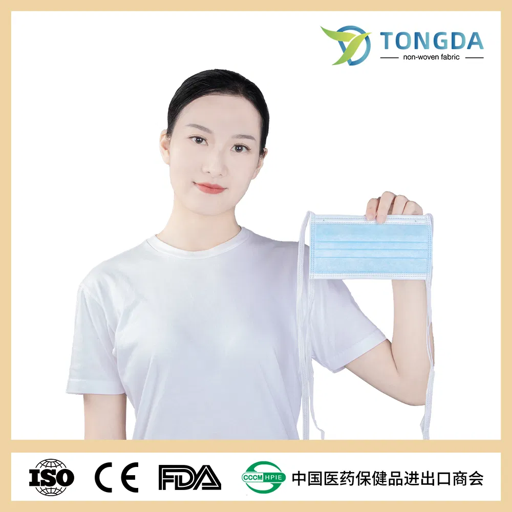 Disposable Earloop Medical Mask with High Quality EN14683 Type IIR mask