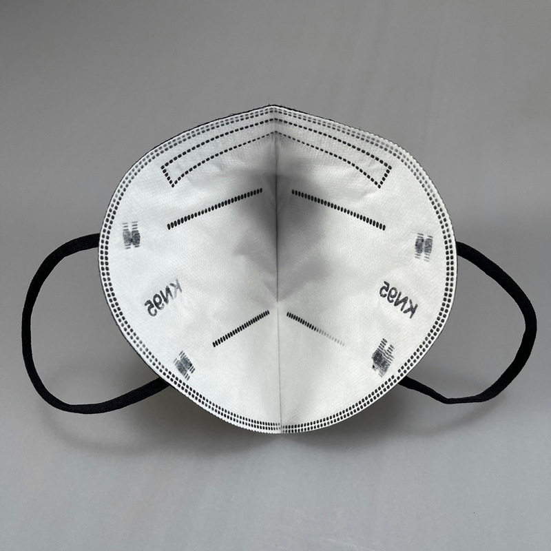 Protective Non Woven Disposable Earloop Respirator 95% PPE N95 Mask