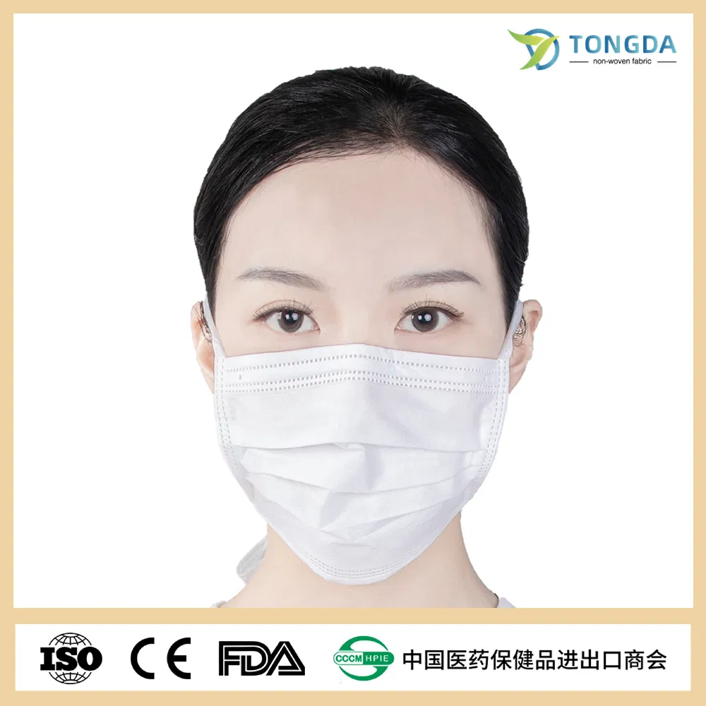 ASTM Level1/2/3 3 Ply Medical Face Mask Non-Woven Disposable Protective Face Mask